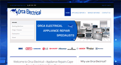 Desktop Screenshot of orcaelectrical.co.za